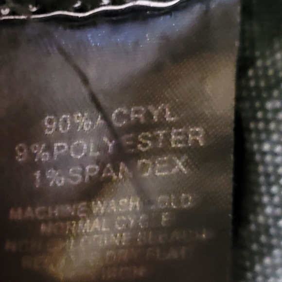 208- Lennie by Nina Leonard Houndstooth Faux pockets front zipper dress - Picture 7 of 9